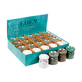 Kominek - podgrzewacz do olejków - Eden - Liście