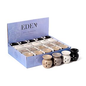 Kominek - podgrzewacz do olejków ceramiczny - Eden Kwiat Kominek - podgrzewacz do olejków ceramiczny - Eden Kwiat