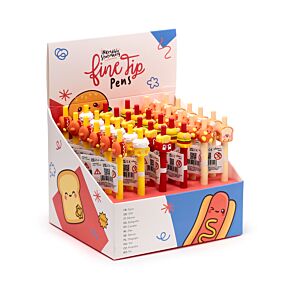 Cienkopis z nakładką - Foodiemals Fast Food Cienkopis z nakładką - Foodiemals Fast Food