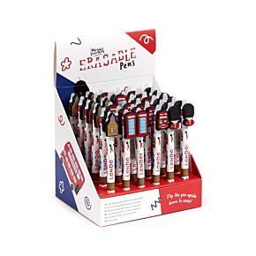 Długopis zmazywalny z nakładką PCV - London Souvenir Długopis zmazywalny z nakładką PCV - London Souvenir