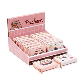 Portfel z zamkiem błyskawicznym -Pusheen the Cat Sushi Club