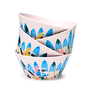 Miski piknikowe plastikowe z recyklingu - zestaw 4- VW Volkswagen T1 Camper Bus Miski piknikowe plastikowe z recyklingu - zestaw 4- VW Volkswagen T1 Camper Bus