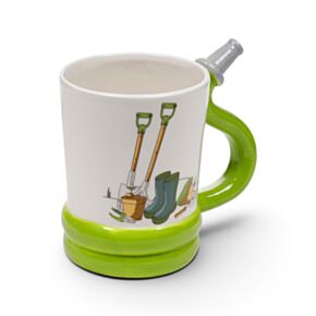 Kubek ceramiczny dla ogrodnika - Gumowy wąż
