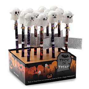 Ołówek z gumką  w kształcie ducha 