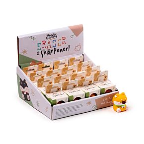 Temperówka i gumka 2 w 1 - Słodki piesek