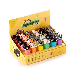 Zakreślacz -Kotek - 6 kolorów