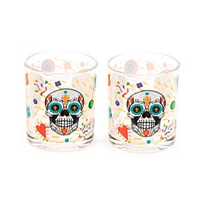 Zestaw 2 szklanek  250ml - Day of the Dead