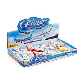 Zabawka typu pull back - Samolot Flyline Jet