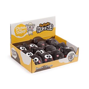 Pluszowa zabawka do ściskania - owca Shaun -Queasy Squeezies