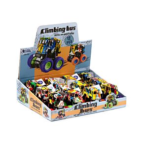 Zabawka z ręcznym napędem - Autobus z graffiti