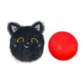 Pluszowy ogrzewacz do rąk w kształcie Lucky the Black Cat