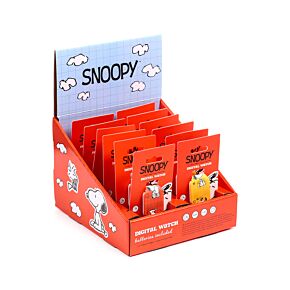 Zegarek cyfrowy silikonowy - Peanuts Snoopy & Woodstock