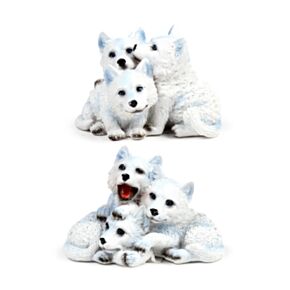 Figurka - Trio Szczeniąt Wilków