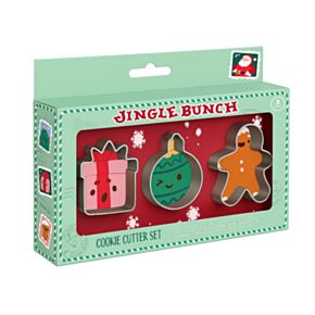 Zestaw 3 foremek do ciastek z serii Jingle Bunch Christmas
