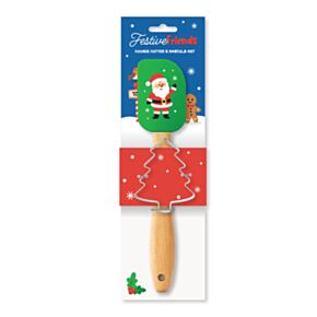Zestaw z foremką do czastek i szpatułką z serii Festive Friends Christmas