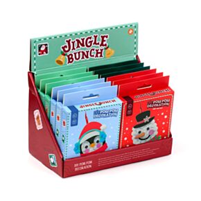 Zestaw do samodzielnego tworzenia ozdobnych pomponów z serii Jingle Bunch Christmas