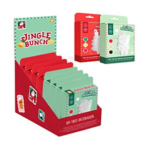 Zestaw do samodzielnego malowania ozdób z serii Jingle Bunch Christmas