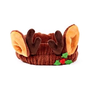 Pluszowa opaska do makijażu z reniferem Christmas Jingle Bunch