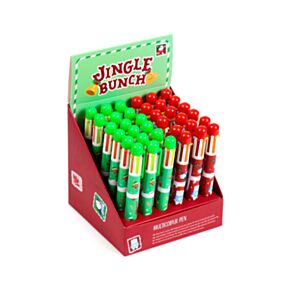 Długopis wielokolorowy (6 różnych kolorów wkładów) - Jingle Bunch Christmas