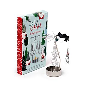 Świecznik obrotowy na podgrzewacze - Świąteczny Gnom Świecznik obrotowy na podgrzewacze - Świąteczny Gnom