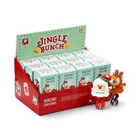 Nakręcona tańcząca zabawka w kształcie Jingle Bunch Christmas