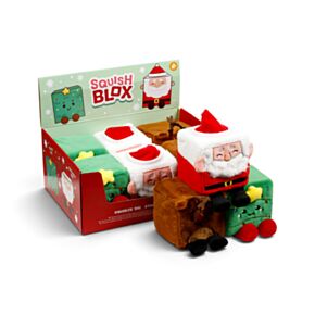 Pluszowa zabawka do ściskania Squish Blox Jingle Bunch Christmas (duża)