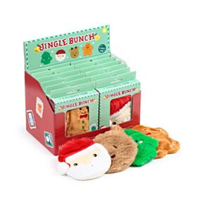 Pluszowy ogrzewacz do rąk w kształtach Christmas Jingle Bunch