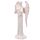 Biała figurka stojącego anioła 20cm