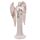 Biała figurka stojącego anioła 20cm
