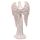 Biała figurka stojącego anioła 20cm