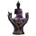 Ozdoba 'Purpurowo-czarny Tajski Budda' Budda w dłoniach