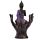 Ozdoba 'Purpurowo-czarny Tajski Budda' Budda w dłoniach