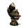 Figurka - siedzący Budda - czerwono-złota