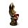 Figurka - siedzący Budda - czerwono-złota