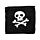 Ręcznik podróżny skompresowany mały - Jolly Jogers Pirate