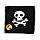 Ręcznik podróżny skompresowany mały - Jolly Jogers Pirate