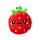 Relaxeazzz Elidi the Strawberry Foodiemals Poduszka podróżna i maska ​​na oczy