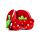 Relaxeazzz Elidi the Strawberry Foodiemals Poduszka podróżna i maska ​​na oczy