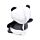 Poduszka podróżna i pluszowa zabawka 2 w 1 - Panda - Swapseazzz Adoramals