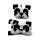 Poduszka podróżna i maska na oczy - Panda Minecraft - Relaxeazzz