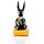 Figurka - Anubis Czarno-złoty leżący