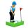 Figurka solarna "Golfista"