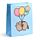 Torba na prezent - Pusheen Balony - rozmiar L