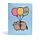 Torba na prezent - Pusheen Balony - rozmiar L
