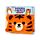 Ręcznik z kapturem dla dzieci Alfie the Tiger Adoramals