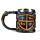Dekoracyjny Średniowieczny Herb Złoty i srebrny Tankard