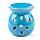 Mały ceramiczny podgrzewacz do olejku z wycięciami 7.5cm
