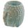 Mały Ceramiczny Popękany Palnik Olejowy - Głowa Buddy