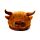 Ocieplany pluszowy kapeć -  Highland Coo Duży