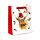 Torba na prezent - Christmas Jan Pashley  Highland Coo - rozmiar L